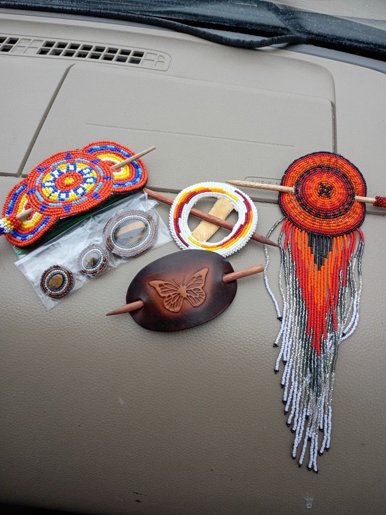 Beaded Hair Accessories