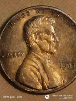 1983 Doubled Die Reverse Lincoln Penny