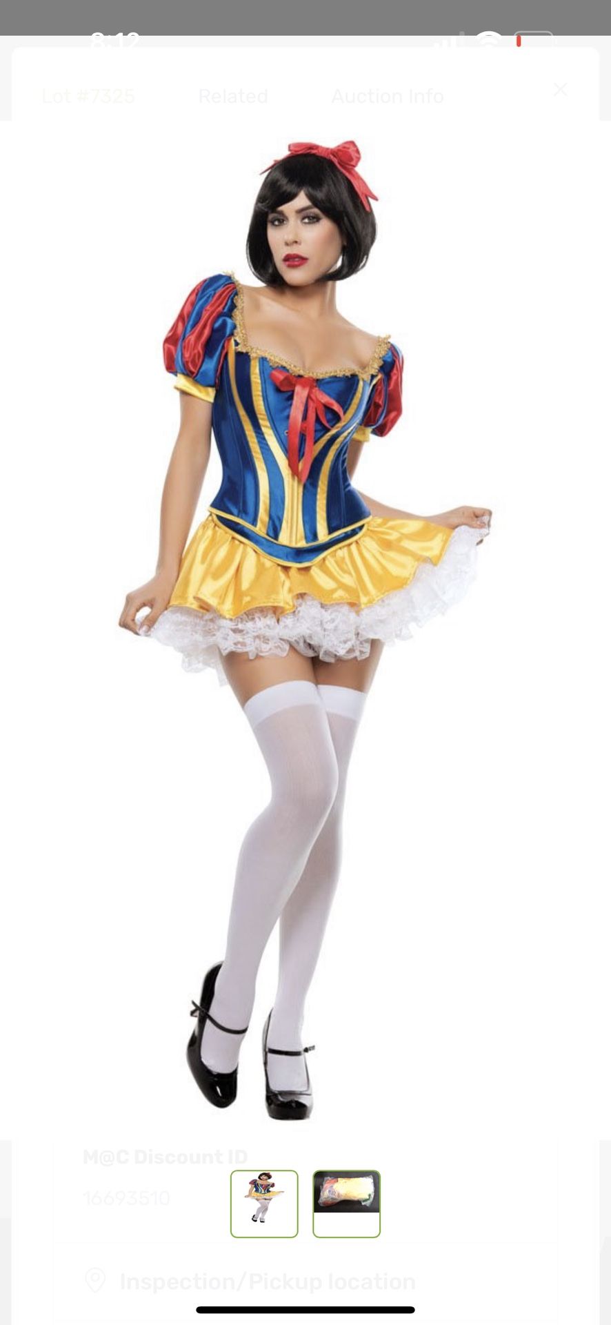 Snow White Halloween Costume