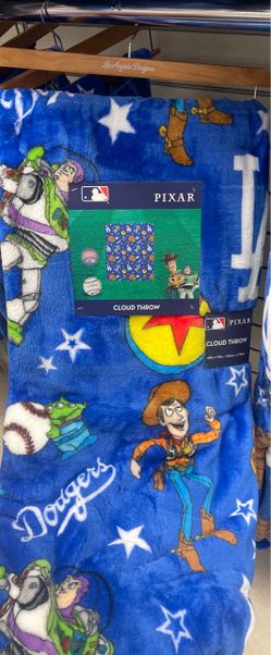 Dodgers Disney Pixar Toy Story Throw Blanket