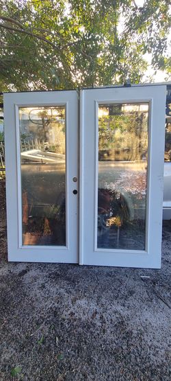 # puerta francesa 70 x77