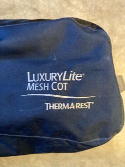 Thermarest Luxurylite mesh cot backpacking cot