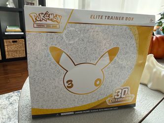 Pokémon TCG 30th Celebration Elite Trainer Box ETB – NEW & SEALED