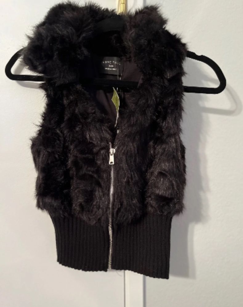 Faux Fur Vest Or Kenneth Kole Boots
