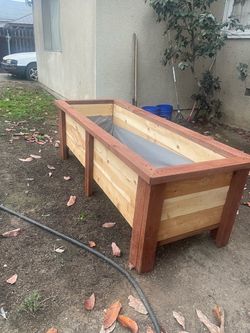 Premium 6.5ft Elevated Wooden Raised Garden Bed – Heavy Duty (Fully Assembled)