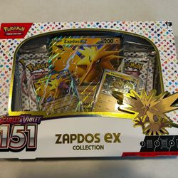 Pokémon Zapdos EX Collection Box 