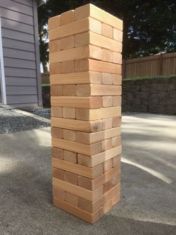 Giant Jenga Game GRADUATION GIFT