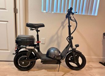 Adult Electric Scooter with Seat and Storage - NEW IN BOX