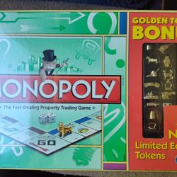 Monopoly Game - Limited Edition - new and sealed