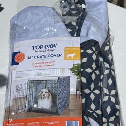 Top Paw  Medium Crate Cover 
