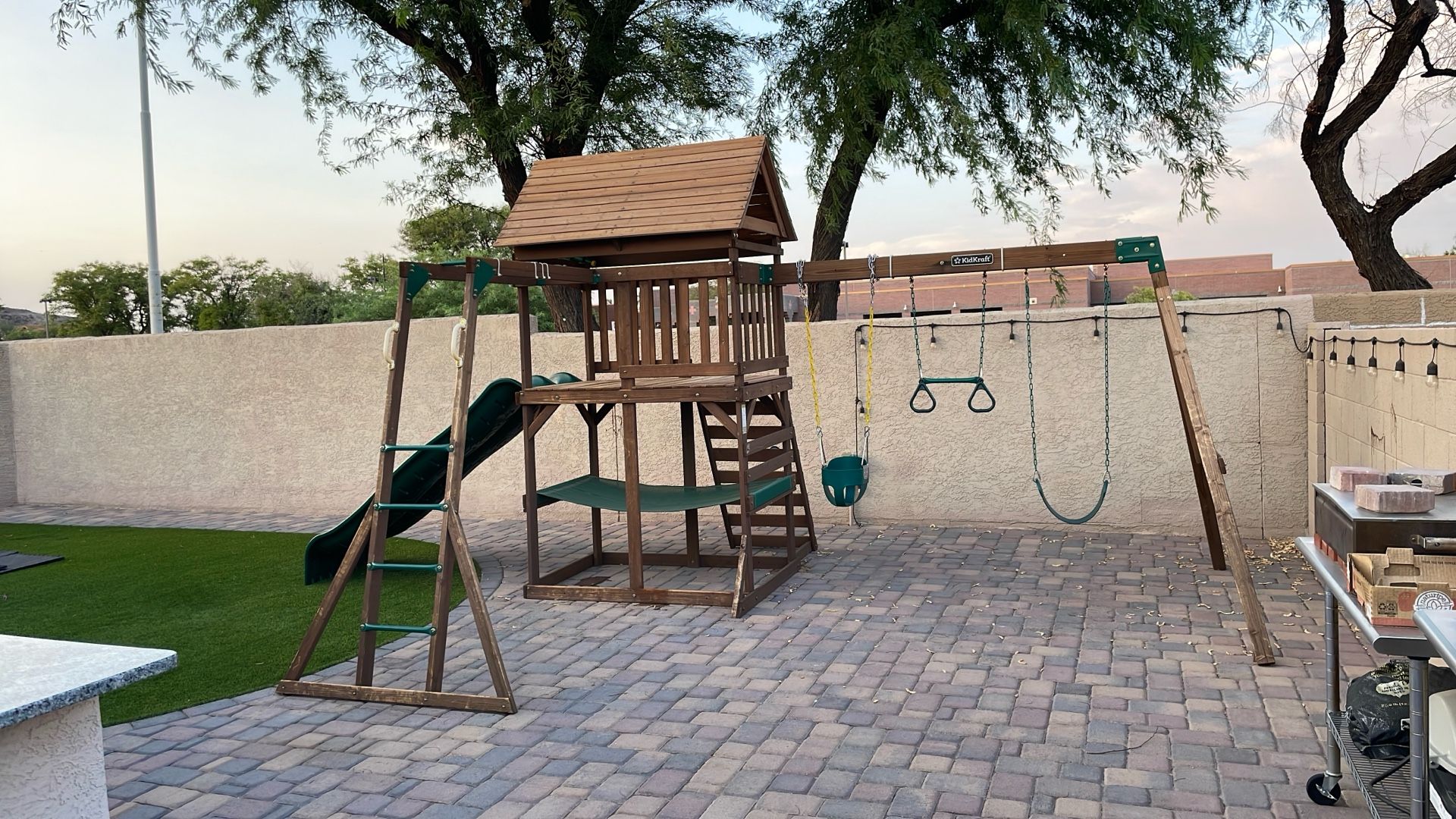Backyard Play Set (unsafe As Is)