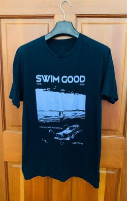Swim Good Frank Ocean Tee, Graphic Rap Shirt, Men’s Size L, Concert Merc, Navy