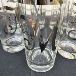 Vintage MCM Dorothy Thorpe “M” Glasses- Set Of 7
