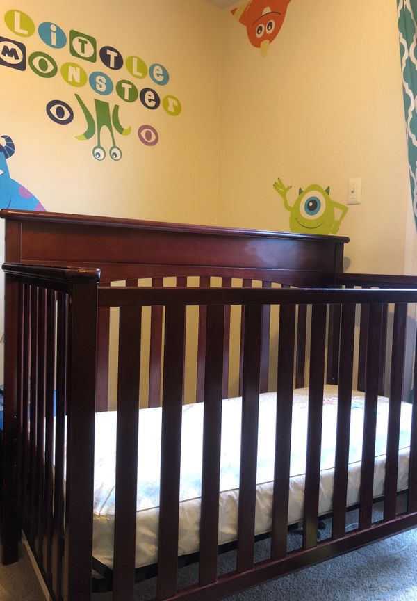 Brand New Cherry Wood Baby Crib For Sale In Daly City Ca Offerup