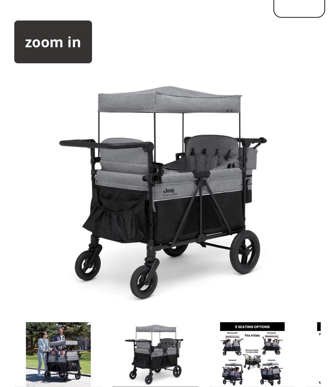 Delta Jeep /stroller