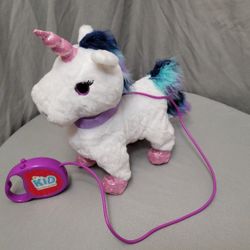 Kid Connection Walking Pet - Unicorn -  Remote Control, Walks, Wags It's Tail, Makes Sounds 