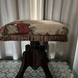 Vintage Piano Stool Bench