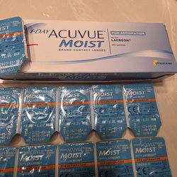 1-Day ACUVUE  Moist Contact Lenses For ASTIGMATISM 