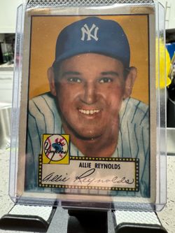 1952 Topps Allie Reynolds #67 New York Yankees Very Good (VG)