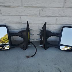 '92-'14 Ford Van Econoline E150 E250 E-350 Manual Towing OEM Ford Mirrors  Super Duty Style
