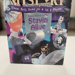 Murder Mystery Staying Alive Dinner Party Game 