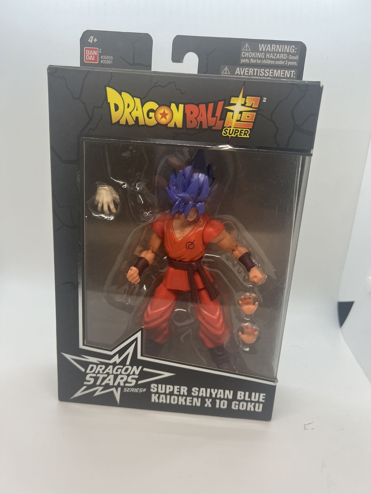 Super Saiyan Blue Kaioken x 10 Goku Dragon Stars Dragon Ball 6 in Action Figure