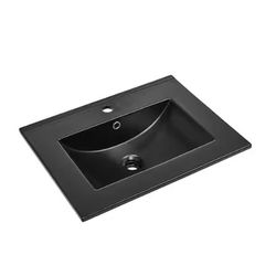 24in. Vanity Top Black
