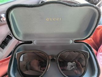 Gucci cat eye glasses