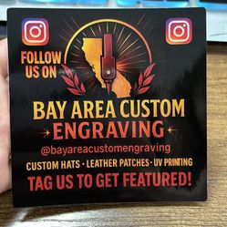 FREE CUSTOM HAT RAFFLE – THIS SATURDAY!
We’re giving away a FREE trucker hat with a custom engraved leather patch featuring your business logo!

What 