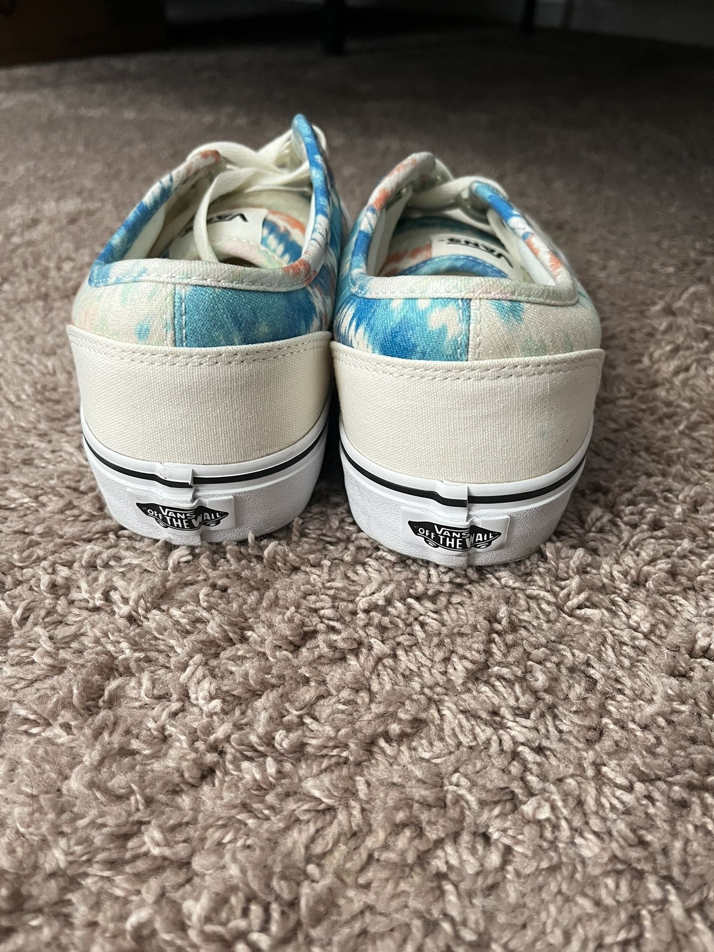 Light Tie Dye Vans