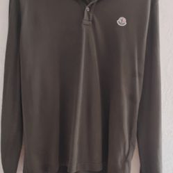 Moncler Long Sleeve Polo T-shirt 
