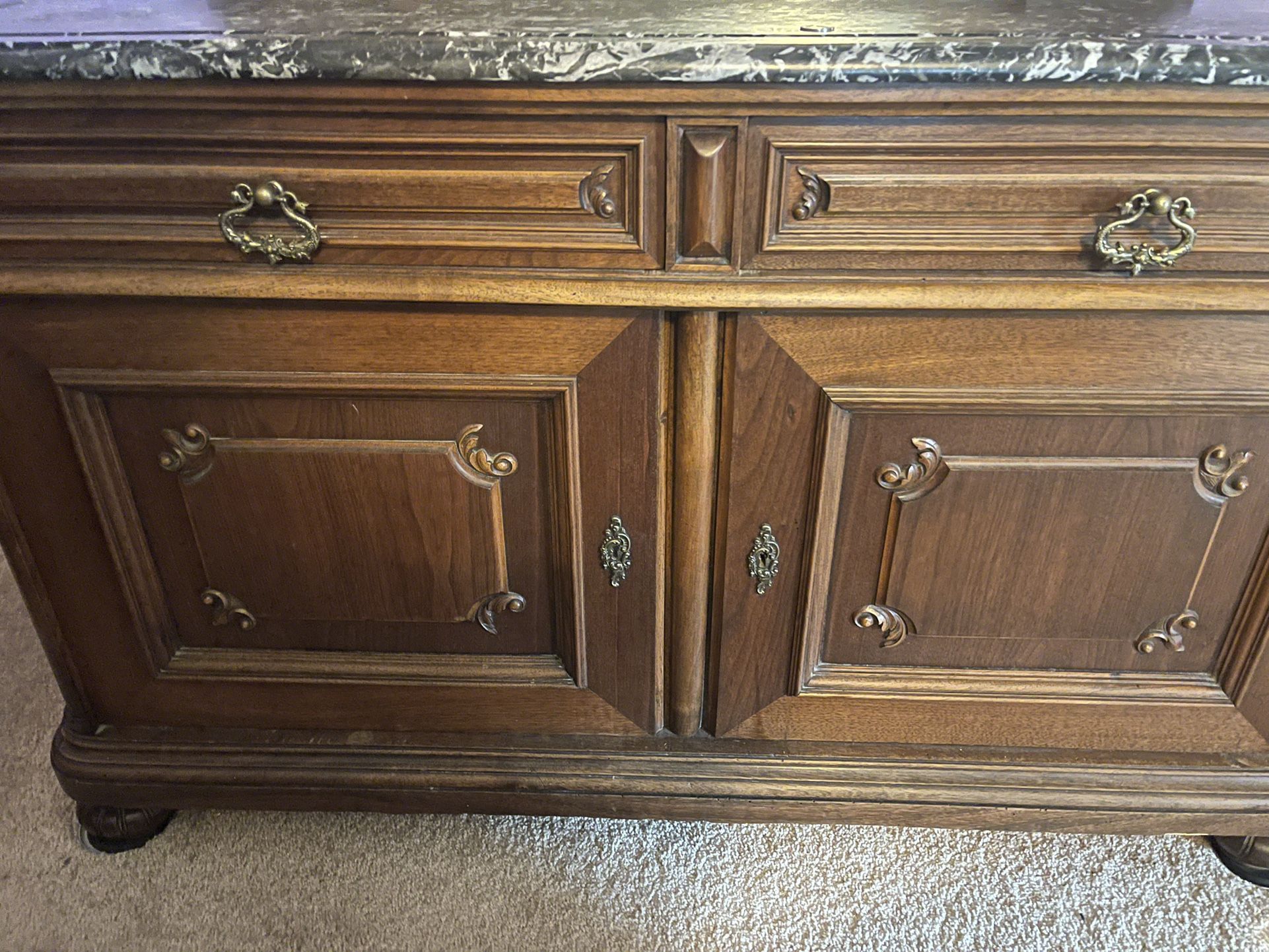 1850’s European Antique Bedroom Set