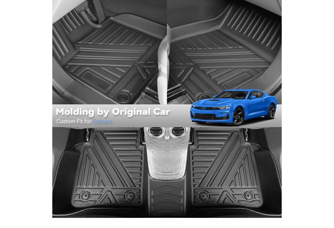 NEW / NUEVO! Chevy Camaro 2016-2024 TPE car floor mats