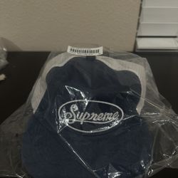 Supreme Mesh SnapBack Blue