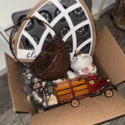 Baking items and home decor