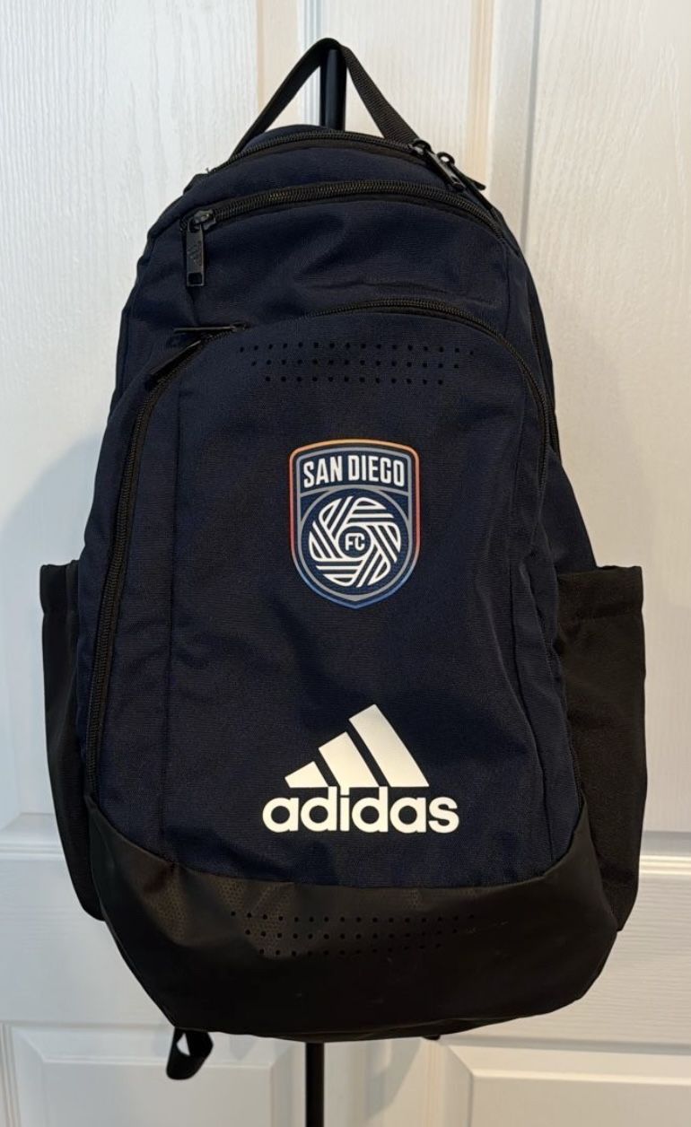 San Diego FC Adidas Backpack NEW