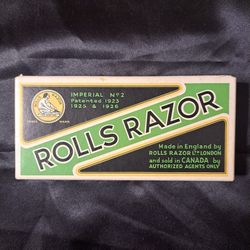 1927 Vintage Rolls Razor Imperial No. 2 with Original Box and Instructions Great Gift!