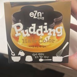 EZN Pudding Hair Color Dye Tool Kit Mocha Brown