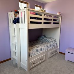 Pottery Barn Kids Bunk Bed and Dresser - $700 OBO