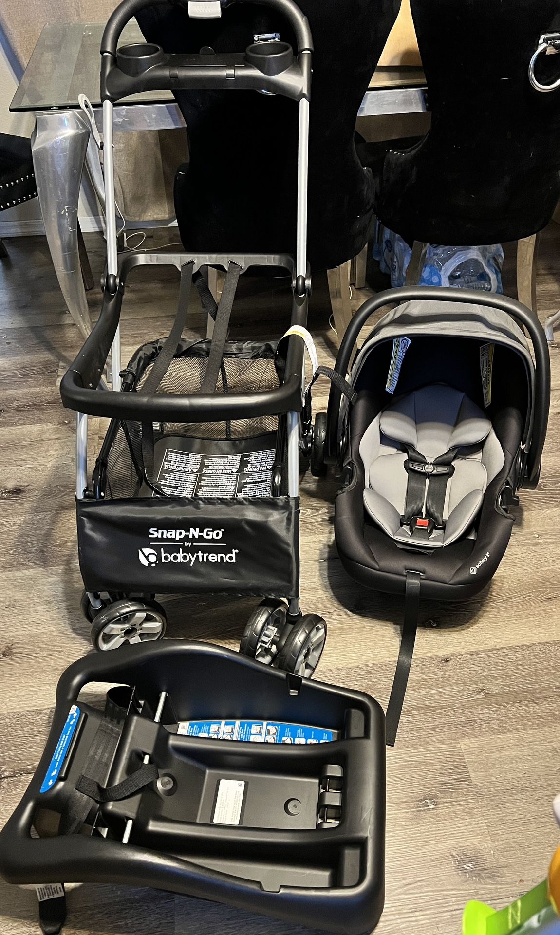Stroller and car seat (set)