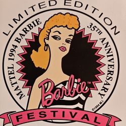 Limited Edition Barbie 35th Anniversary Pin