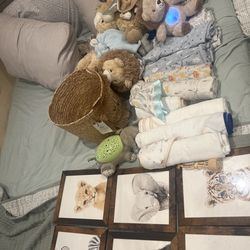 Safari nursery room decor