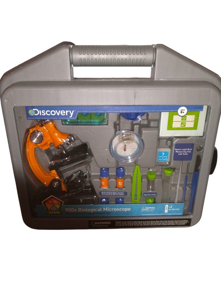 Discovery Kids 900x Power Microscope New In Box