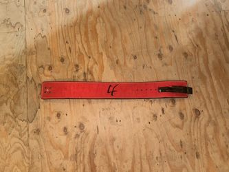 Red Workout Belt XS