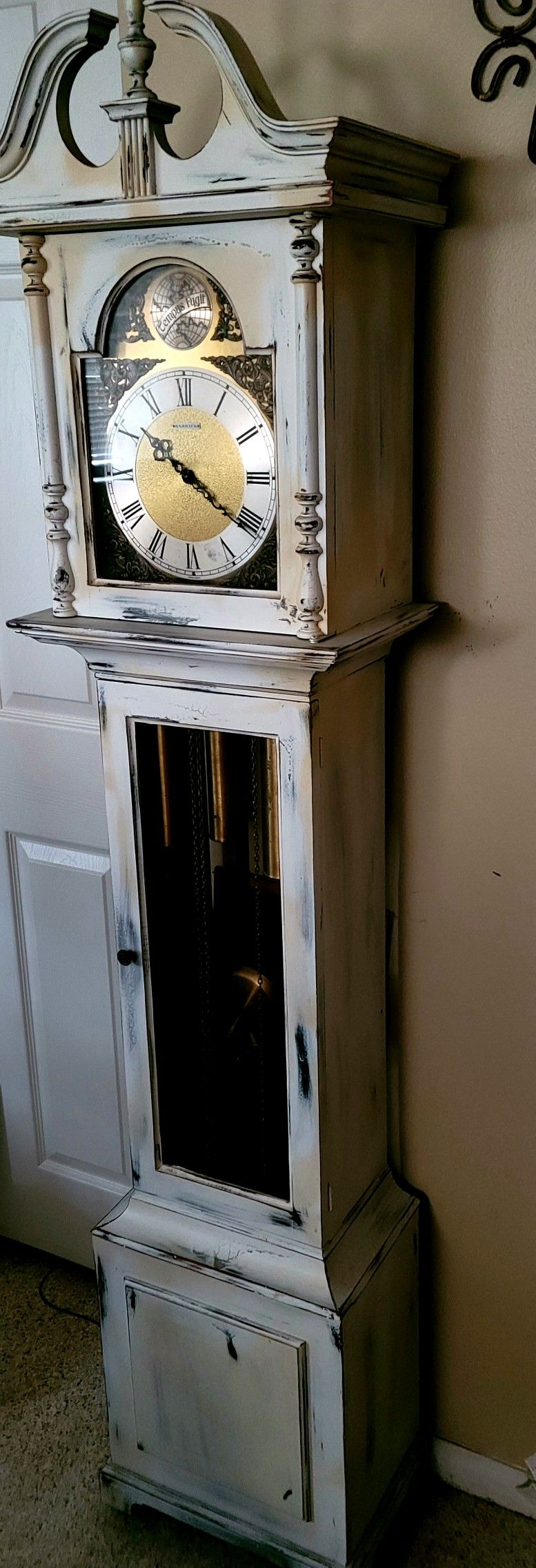 Painted And Distressed Grandfather Clock for Sale in Tarpon Springs, FL OfferUp