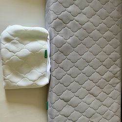 Newton Baby Mattress (color gray) with mattress pad cover Breathable and waterproof crib mattress  Pick up North Brunswick NJ 08902