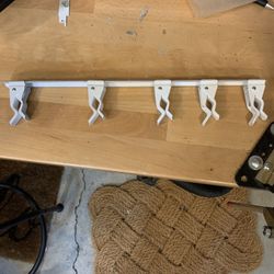 21” long handled wall mount tool holder