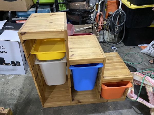 IKEA storage wood for Sale in Tacoma WA - OfferUp