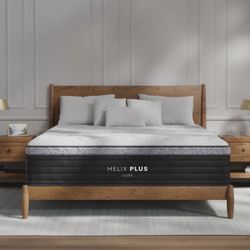 Helix plus king pillowtop mattress and box spring