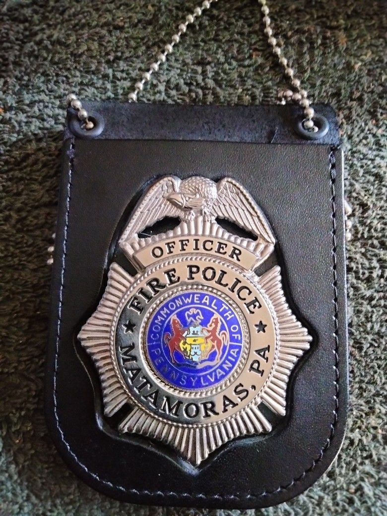 Fire Police Badge
